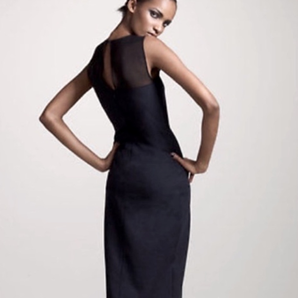 The Row Black Dress